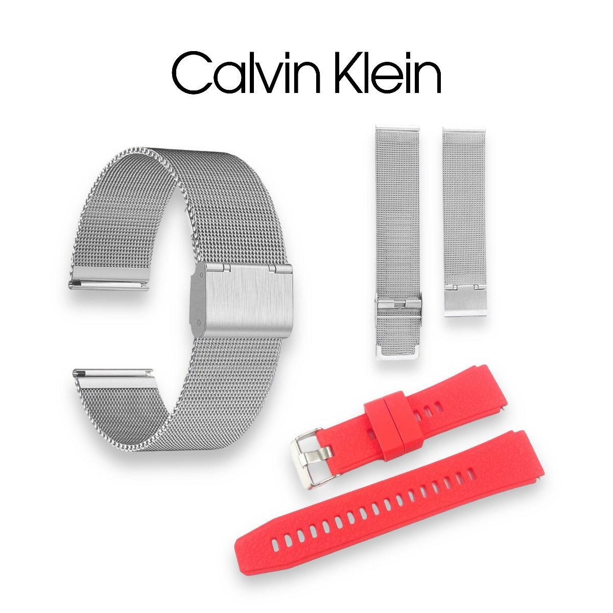 C63D969B-C75D-4803-B33C-D03F64F82312 Repuesto Correa Malla Extensible Para Reloj Calvin Klein - Imagen 1