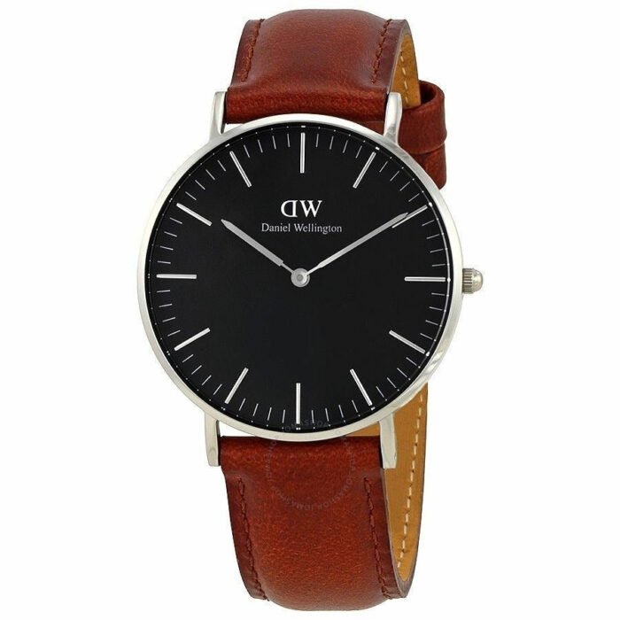 Reloj Daniel Wellington Classic St Mawes Dorado Negro 36mm - Imagen 1