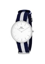 Reloj Daniel Wellington Classic Glasgow Plateado Blanco 36mm