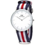 Reloj Daniel Wellington Classic Canterbury Plata Blanco 40mm