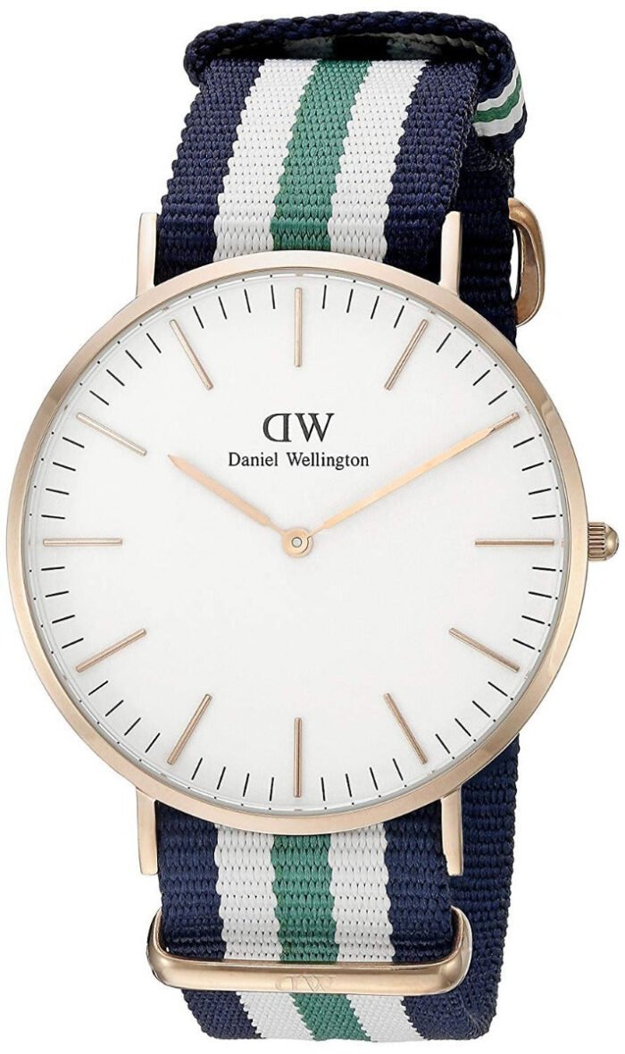 Reloj Daniel Wellington Classic Nottingham Dorado Blanco 40m - Imagen 1