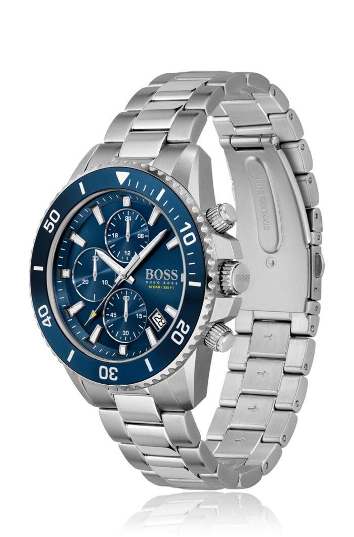 Reloj Hugo Boss Ocean 1513704 de Acero Inoxidable Para Hombre - Imagen 1
