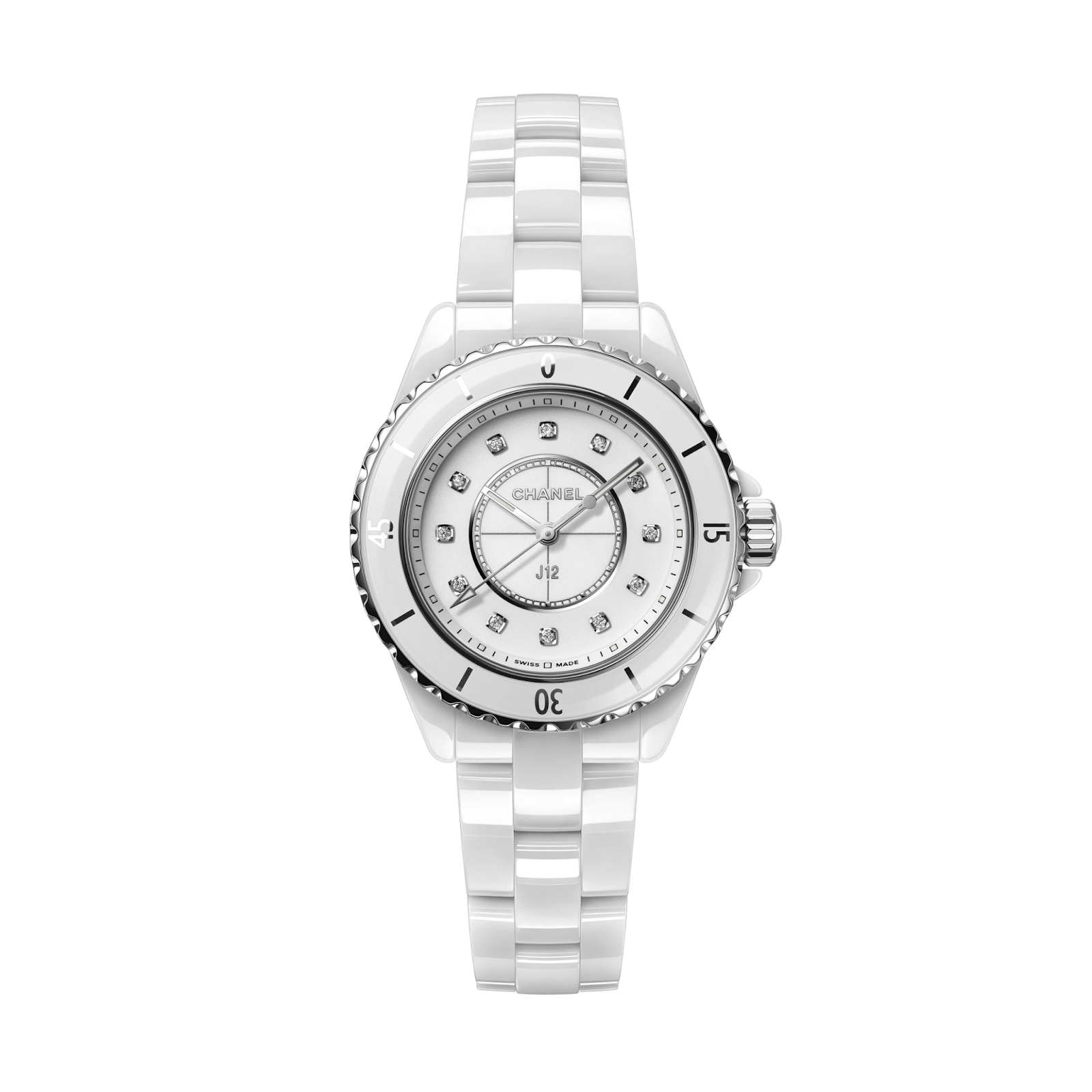 Reloj para mujer blanco Chanel J12