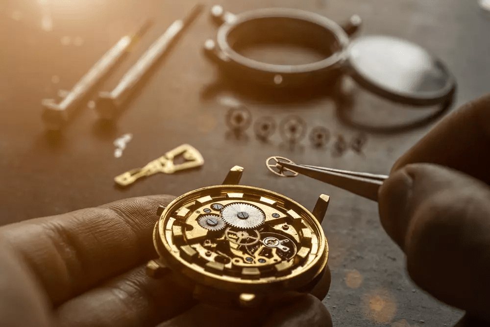 mantenimiento de un reloj