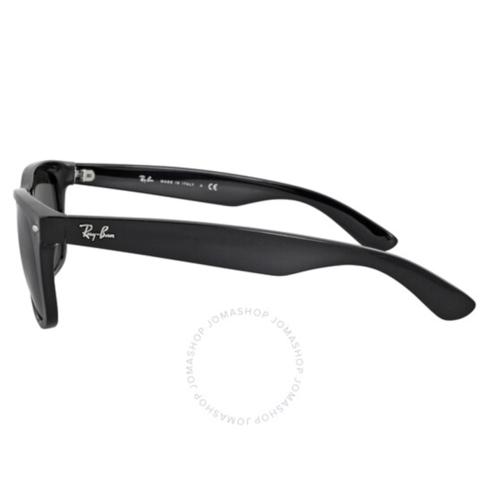 Anteojos Lentes de Sol Ray Ban New Wayfarer Rb2132 Polarizado Negro/Verde 55-18 - Imagen 3