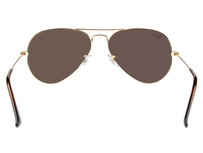 Anteojos Lentes de Sol Ray Ban Aviator RB3025 Degrade dorado/marrón  58-14 - Imagen 3