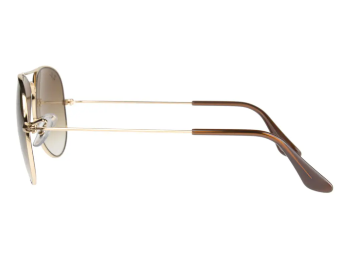 Anteojos Lentes de Sol Ray Ban Aviator RB3025 Degrade dorado/marrón  58-14 - Imagen 5