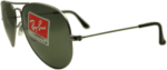 Anteojos Lentes de Sol Ray Ban Aviator RB3025 004 62-14 - Imagen 3