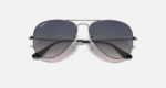 Anteojos Lentes de Sol Ray Ban Aviator RB3025 004 62-14 - Imagen 6