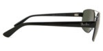 Anteojos Lentes de Sol Ray Ban Classic RB3663 00231 60-17 Clásico negro/verde - Imagen 3