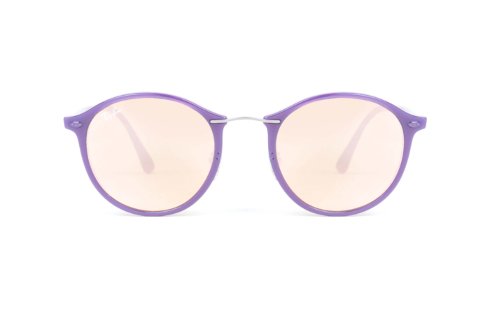 Anteojos Lentes de Sol Ray Ban Classic RB4242 Espejo violeta/cobre 49-21 - Imagen 2