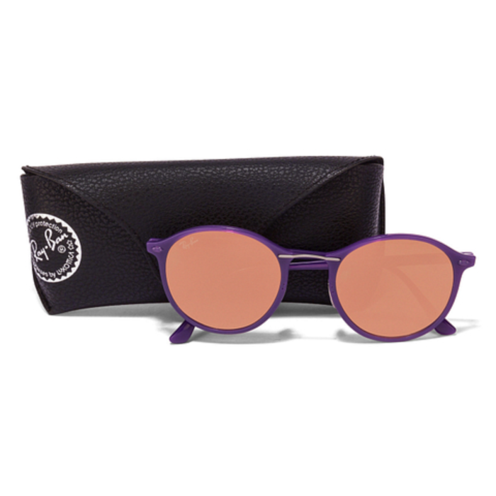 Anteojos Lentes de Sol Ray Ban Classic RB4242 Espejo violeta/cobre 49-21 - Imagen 8