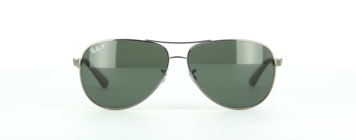 Anteojos Lentes de Sol Ray Ban Polarizado Aviator Carbon Fibre Rb8313 004/N5 61 - Imagen 4