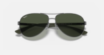 Anteojos Lentes de Sol Ray Ban Polarizado Aviator Carbon Fibre Rb8313 004/N5 61 - Imagen 7