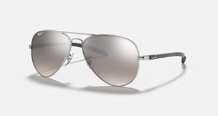Anteojos Lentes de Sol Ray Ban Polarizado Aviator Chromance Rb8317Ch 003/5J