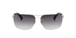 Anteojos Lentes de Sol Ray Ban Classic RB3607 003/8G 61 Degradado plateado/gris - Imagen 6