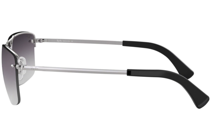 Anteojos Lentes de Sol Ray Ban Classic RB3607 003/8G 61 Degradado plateado/gris - Imagen 8
