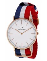 Reloj Daniel Wellington Classic Cambridge Dorado Blanco 36mm