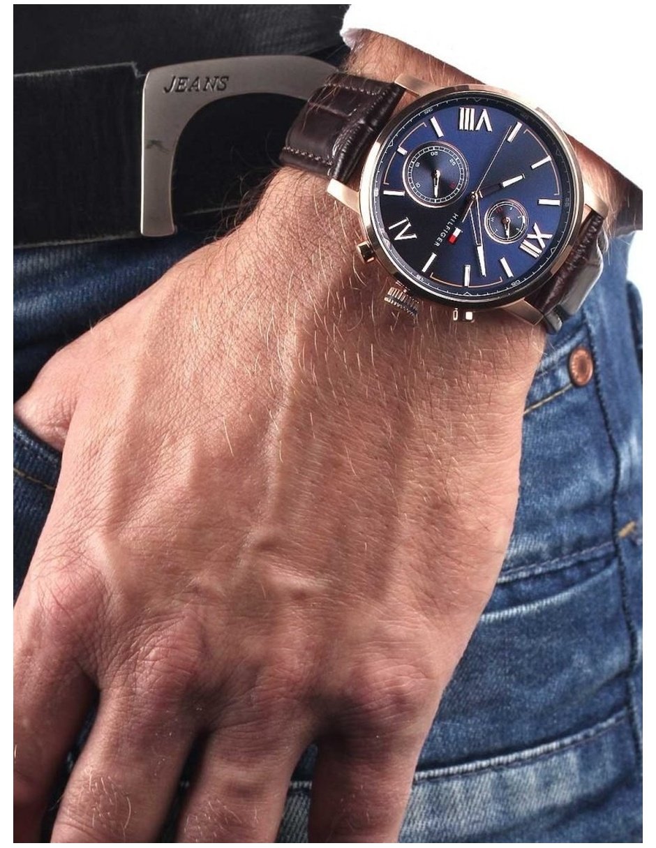 1791308_10 Reloj Tommy Hilfiger Alden 1791308 Para Hombre Caballero - Imagen 2