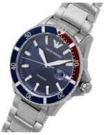 Reloj Emporio Armani Diver AR11339 de Acero Inoxidable Para Hombre - Imagen 9