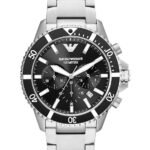 Reloj Emporio Armani Diver AR11360 de Acero Inoxidable Para Hombre