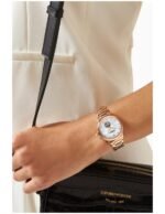 Reloj Emporio Armani Gianni T-Bar Ar60072 Para Mujer - Imagen 7