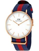 Reloj Daniel Wellington Classic Oxford Dorado Blanco 40mm