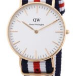 Reloj Daniel Wellington Classic Canterbury Dorado Blanco 40m