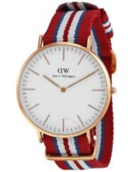 Reloj Daniel Wellington Classic Exeter Dorado Blanco 40mm