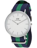 Reloj Daniel Wellington Classic Warwick Plateado Blanco 40mm
