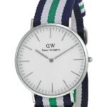 Reloj Daniel Wellington Notthingham Plateado Blanco 40mm