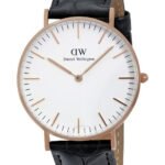 Reloj Daniel Wellington Classic Reading Plateado Blanco 40mm