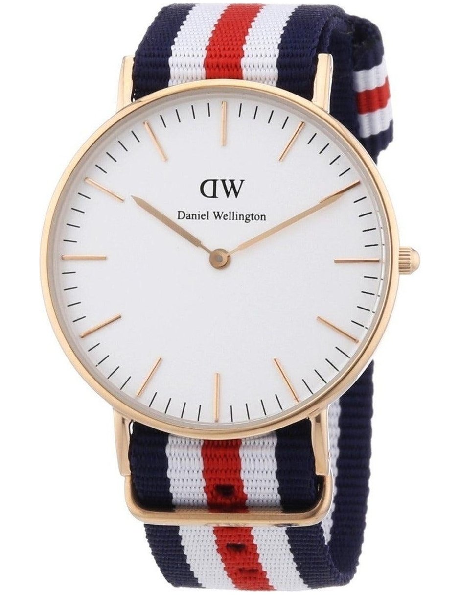 DW00100030_1 Reloj Daniel Wellington Classic Canterbury Dorado Blanco 36m - Imagen 1