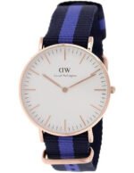 Reloj Daniel Wellington Classic Swansea Dorado Blanco 36mm