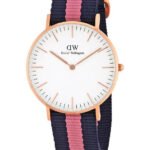 Reloj Daniel Wellington Classic Winchester Dorado Blanco 36m