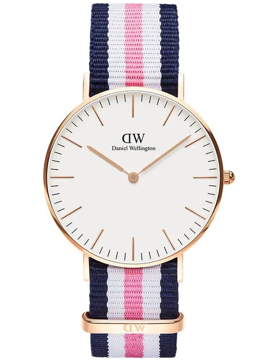 DW00100034_1 Reloj Daniel Wellington Classic Southampton Plata Blanco 36m - Imagen 1