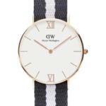 Reloj Daniel Wellington Grace Glasgow Dorado Blanco 36mm