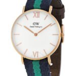 Reloj Daniel Wellington Grace Warwick Dorado Blanco 36mm