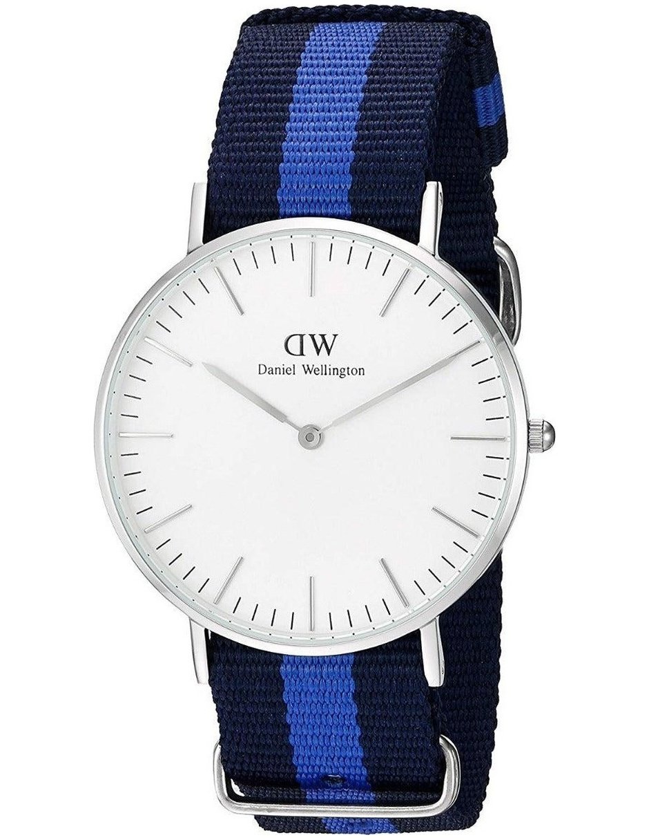 DW00100048_1 Reloj Daniel Wellington Classic Swansea Plateado Blanco 36mm - Imagen 1