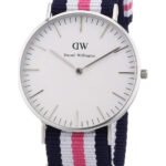 Reloj Daniel Wellington Southhampton Plateado Blanco 36mm