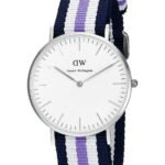 Reloj Daniel Wellington Classic Trinity Plateado Blanco 36mm