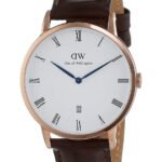Reloj Daniel Wellington Dama Dapper York Dorado Blanco 38mm