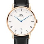Reloj Daniel Wellington Dapper Sheffield Dorado Blanco 34mm