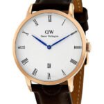 Reloj Daniel Wellington Dapper Bristol Dorado Blanco 34mm