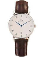 Reloj Daniel Wellington Dapper York Plateado Blanco 34mm