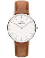 Reloj Daniel Wellington Classic Durham Plateado Blanco 36mm