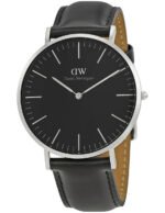Reloj Daniel Wellington Classic Sheffield Plata Negro 40mm