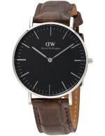 Reloj Daniel Wellington Dama Classic York Dorado Negro 36mm