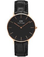 Reloj Daniel Wellington Classic Reading Dorado Negro 36mm