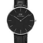 Reloj Daniel Wellington Classic Reading Plateado Negro 36mm